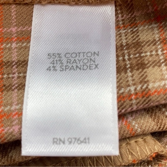 J. JILL NWT "The Quinn" Premium Bi-Stretch Camel Multi Career Pants Size 6 — NWT - Picture 11 of 12